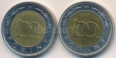 2002. 100Ft "Kossuth" (2x) T:2