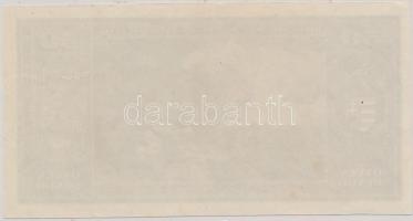 1945. 50P hátlapi fázisnyomat T:III szép papír
Hungary 1945. 50 Pengő back progress proof C:F nice ...