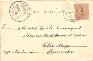 Rajecfürdő, Agrarius vendéglő; Gansel Lipót kiadása / Restauration Agrarius