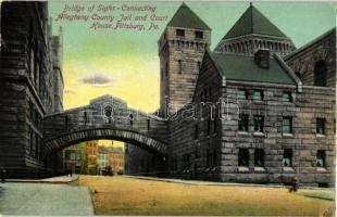 Pittsburgh, Bridge of Sighs, Allegheny County Jail, Court House (EK)