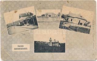 9 db RÉGI magyar városképes és motívumlap; családi fotók / 9 old Hungarian town view postcards and m...