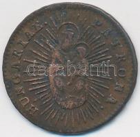 1767. 1/2 rézdenár "Madonna" T:2- Unger III.:1279.