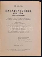 Id. Magold Gusztáv(szerk.): Balatonfüredi emlék. Balatonfüred, 1935, Balatonvidéki Hírmondó. Kiadói ...