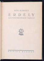 Kós Károly: Erdély. Kultúrtörténeti vázlat.
Bp., 1929, Genius. 88 p. 60 t. (linometszet; ebből 52 s...