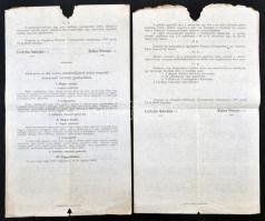 1907 A Debreceni Tornaegyesületnek 40 éves fennállása alkalmából létrehozott Bocskay-serleg alapító ...