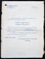 1902 Bp., Az Országos Nemzeti Szövetség által kiadott felhívás az amerikai magyarságnak küldendő díszzászló ügyében