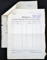 1902 Bp., Az Országos Nemzeti Szövetség által kiadott felhívás az amerikai magyarságnak küldendő dís...