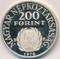 1976. 200Ft Ag "II. Rákóczi Ferenc" T:PP kis ujjlenyomat és felületi karc