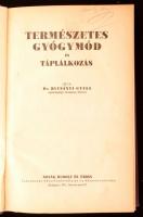 Colligatum. Dr. Bucsányi Gyula: A gyermek természetes élet és gyógymódja Bp., é.n., Novák R. 228 p. + Nyers diéta mint természetes gyógytényező. Bp., é.n., Novák R. 71 p. Korabeli egészvászon-kötésben. Jó állapotban.