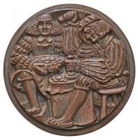 Ausztria DN "Burg Hasegg - Hall in Tirol" Br emlékérem eredeti tokban (47mm) T:1 Austria ND "Burg Hasegg - Hall in Tirol" Br commemorative medallion in original case (47mm) C:UNC