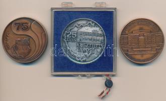 3db-os érem tétel: Képíró Zoltán (1944-1981) 1979. "MÉE-Keszthely / 25 éves Keszthely város&quo...