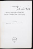 N. I. Lobacsevszkij: Geometriai vizsgálatok. a párhuzamosok elméletének köréből. Bp.,1951,  Akadémia...