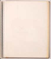 Fényképalbum műbőr kötésben, jó állapotban, nagy méretű, 30x24cm