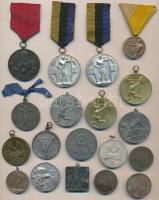 ~1930-1940. 17db-os díjérem tétel, közte kézilabda, labdarúgás, súlyemelés, ökölvívás, "Weiss Manfréd Vállalatok Testedző Köre", "Magyar Athletikai Club" T:vegyes