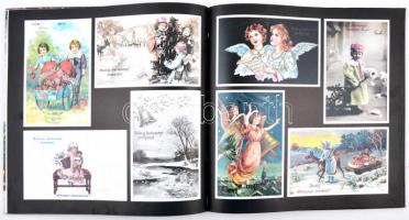 1986 Karácsony régi képeslapokon. Terra - Kossuth Nyomda, Budapest. Nagy alakú album rengeteg színes...