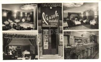 Kolozsvár, Cluj; Fészek-Mulató, belső; Deák Ferenc utca 53. / dancing bar, interior