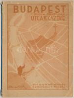 Budapest utcajegyzéke. Bp., 1941, M. Kir. Honvéd Térképészeti Intézet. 66 p. Kiadói papírkötésben.