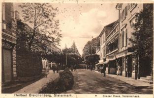 Bad Gleichenberg, Grazer Haus, Vereinshaus / street, shops