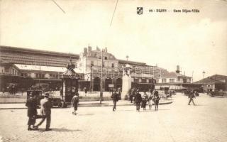 Dijon, Gare Dijon Ville / railway station, automobiles (EK)