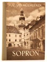 Csatkai Endre: Sopron. (Magyar Műemlékek) Bp., 1954, Képzőművészeti Alap Kiadóvállalata. Kiadói félvászonkötésben, jó állapotban. Számos képpel.