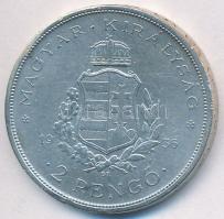 1936. 2P Ag "Liszt Ferenc" T:2- ph