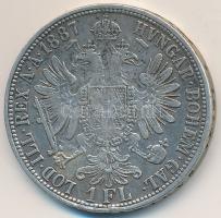 Ausztria 1887. 1Fl Ag "Ferenc József" T:2- kis ph.
Austria 1887. 1 Florin Ag "Franz ...