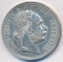 Ausztria 1875. 1Fl Ag "Ferenc József" T:2 kis ph.  Austria 1875. 1 Florin Ag "Franz Joseph" C:XF small edge error