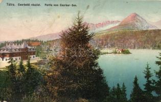 Tátra, Csorba-tó, Feitzinger Ede No. 744. / lake (EK)