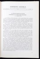 1962 Soproni Szemle 1-4 száma, cca 95 oldal, 24x17cm
