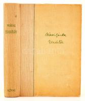 Márai Sándor: Zendülők. Bp., 1945, Révai. 326 p. Kiadói félvászonkötésben, a címlapon ajándékozási b...