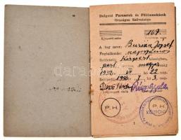 ~1960. "Kiváló Földműves Szövetkezeti Dolgozó" zománcozott kitüntető jelvény (38mm) + &quo...