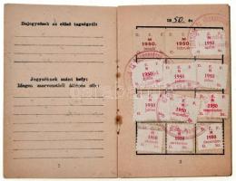 ~1960. "Kiváló Földműves Szövetkezeti Dolgozó" zománcozott kitüntető jelvény (38mm) + &quo...