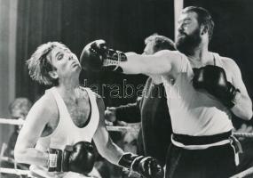 cca 1970 Ökölvívók, 3 db fotó, 15x22 cm