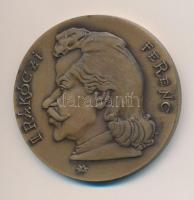 Madarassy Walter (1909-1994) 1976. "II. Rákóczi Ferenc" Br emlékérem (42,5mm) T:2