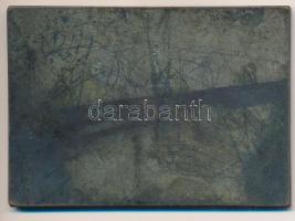 1948. "N.P.S.E Arany Napok" motoros plakett. Szign.: Fonyó (80,5x57mm) T:2-