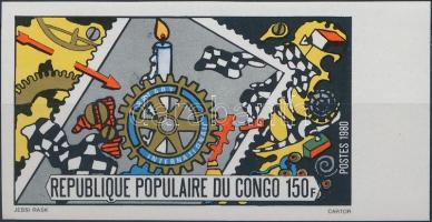 Rotary vágott bélyeg, Rotary imperforated stamp