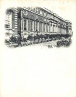 London, Hampton Court Palace, minicard (8,9 cm x 11,5 cm) (EK)