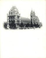 London, Natural History Museum, minicard (8,9 cm x 11,5 cm)