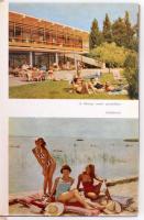 Panoráma útikönyvek. Balaton. Szerkesztette Major Béla. Bp., 1963, Műszaki. 350 p. Kiadói egészvászo...