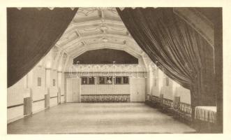 Kolozsvár, Cluj; Marianum, belső, díszterem; Joánovics Testvérek fényképészek / girl school interior