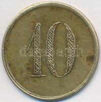 DN 10f Cu "Marczali I.H.K. (Izraelita Hitközség)" szükségpénz T:2