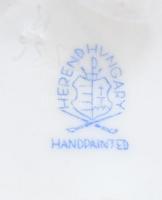 Herendi kacsapár, kézzel festett, jelzett, hibátlan, h:10 cm, m:6 cm
