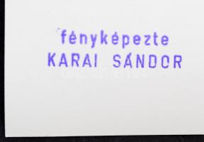 1982 Budapest-Békásmegyer, HÉV vonal, állomás, 8 db fotó, 10x15 cm