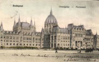 Budapest V. Országház, kiadja M.T. és F.V. és Pór (EK)