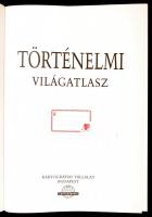 Történelmi világatlasz. Szerk.: Ajtay Ágnes et al. Bp., 1991, Kartográfiai Vállalat. Kartonált papír...