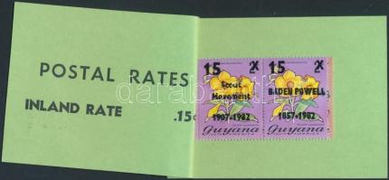 Robert Baden-Powell stamp-booklet, Robert Baden-Powell születésének 125. évfordulója bélyegfüzet