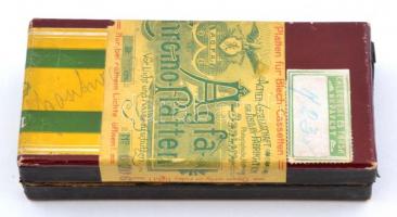 cca 1920 Budapesti városképek, piacok, 13 db sztereo üveglemez diapozitív képpár, 6x13 cm