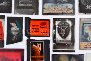 cca 1947 Fekete György (1904-1990) budapesti fényképész specialitása a mozikban nagyfilmek előtt vet...