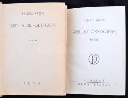 Tamási Áron: Ábel trilógia. Ábel a rengetegben, Ábel az országban, Ábel Amerikában. Bp., 1934, Révai...