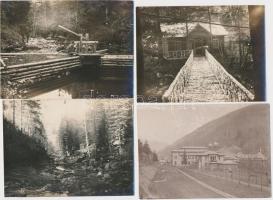 cca 1914-1918 Toma Imre (1884-1946) plébános, tábori lelkész, későbbi esperes 10 db fotója a keleti ...